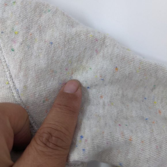 Gap Oatmeal Sherpa Logo Sweatshirt Oatmeal - Picture 5 of 8